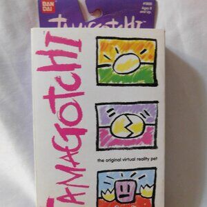 Vintage Bandai TAMAGOTCHI Virtual Reality Pet 1997 Teal